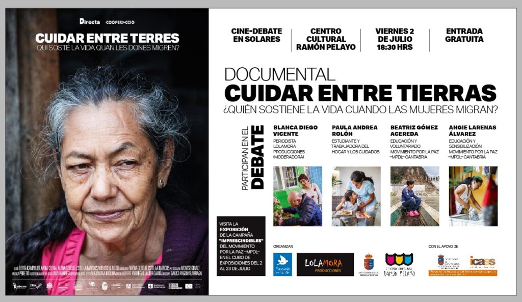 Cine – debate: «Cuidar entre tierras»