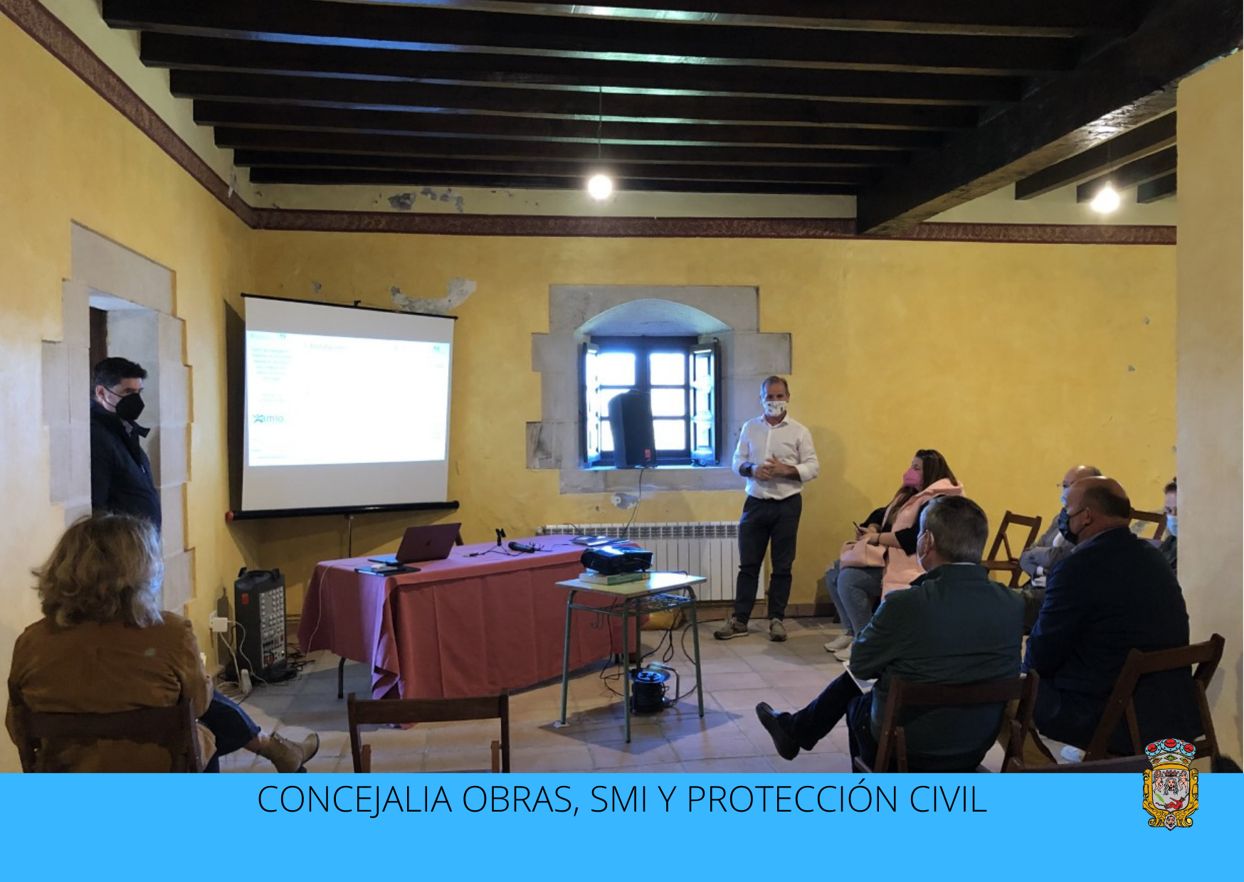 El Ayuntamiento de Santillana del Mar presenta el proyecto de investigación y desarrollo Palacio de Peredo