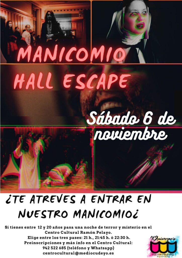 JÓVENES ENTRE 12 Y 20 AÑOS: HALLOWEEN NO ACABA EL 31 DE OCTUBRE