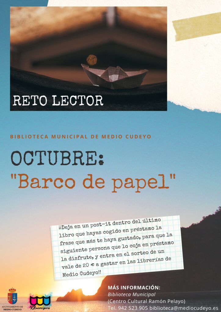 RETO LECTOR OCTUBRE | Ayto. Medio Cudeyo