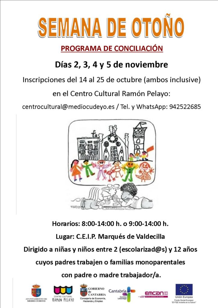SEMANA DE OTOÑO: PROGRAMA DE CONCILIACIÓN