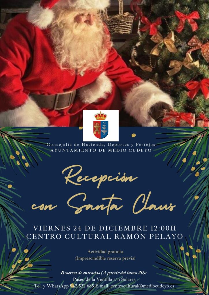 Recepción de Papá Noel | Ayto. Medio Cudeyo