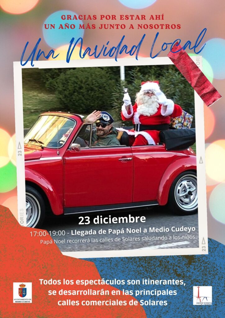 Santa Claus está llegando | Ayto. Medio Cudeyo
