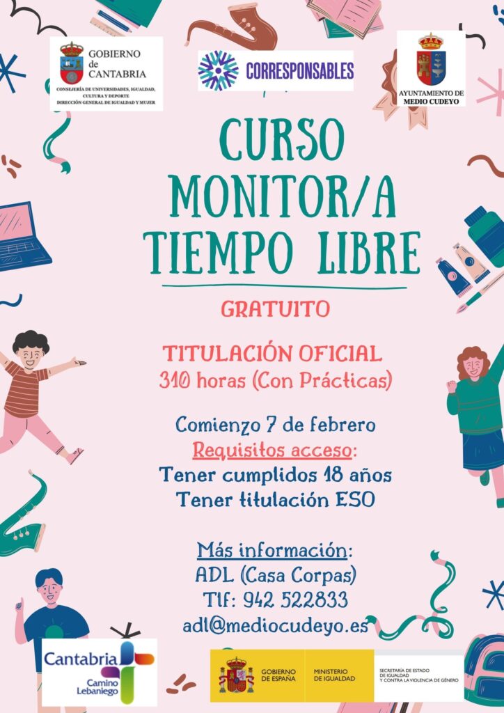 Curso Monitor/a Tiempo Libre