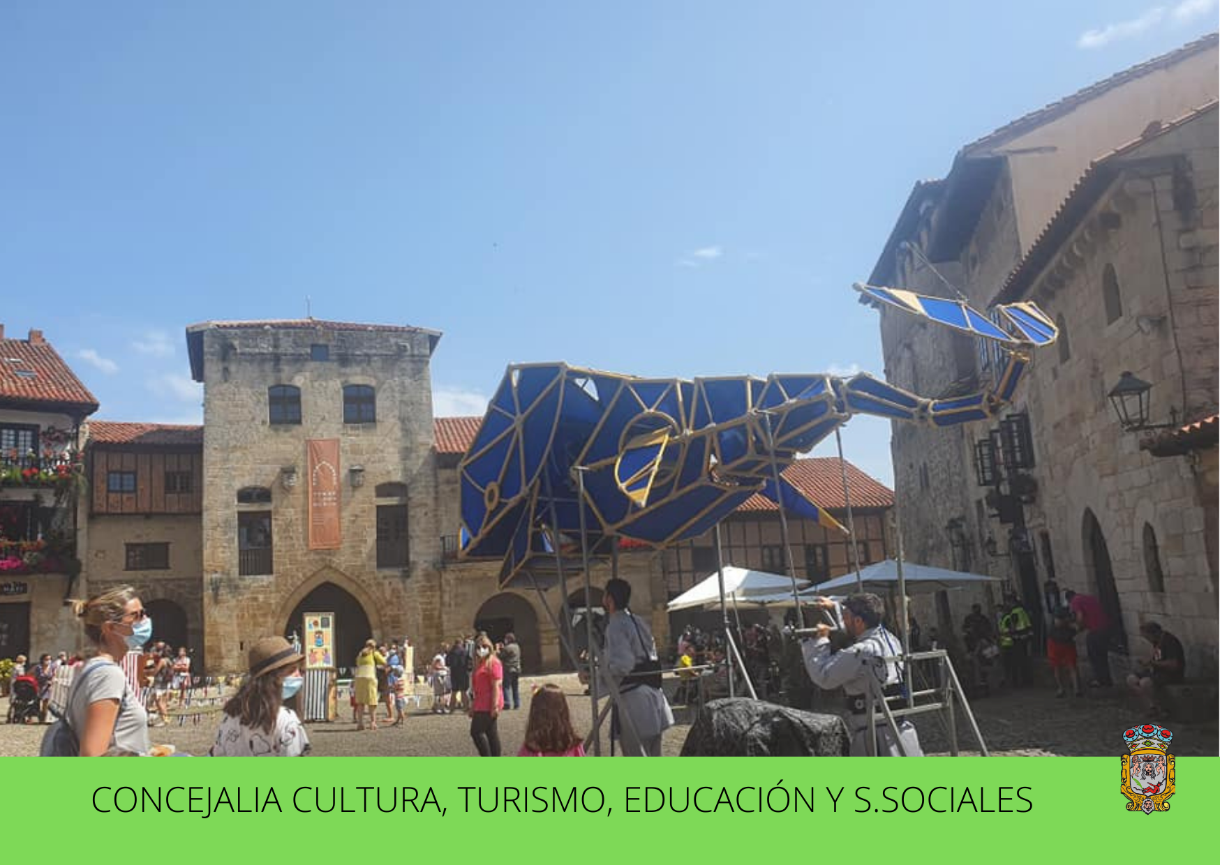 Santillana del Mar llevará a FITUR una representación en vivo de Bisontere