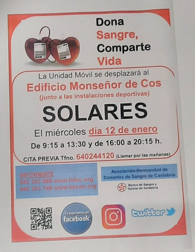 «  `  Si quieres compartir vida, dona sangre´´