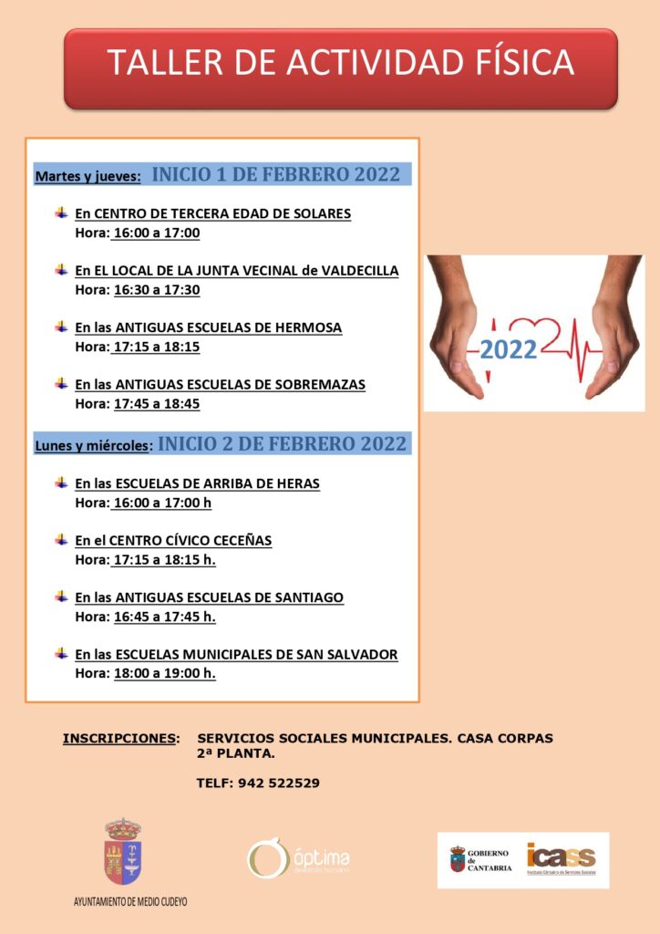 Talleres de actividad física