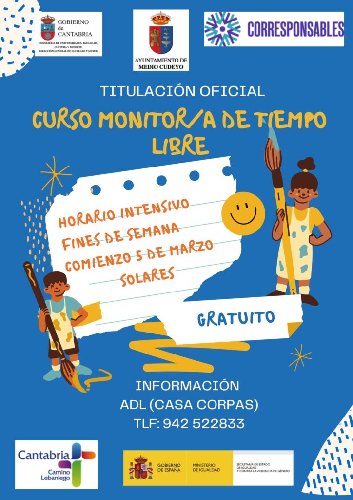 CURSO MONITOR/A DE TIEMPO LIBRE