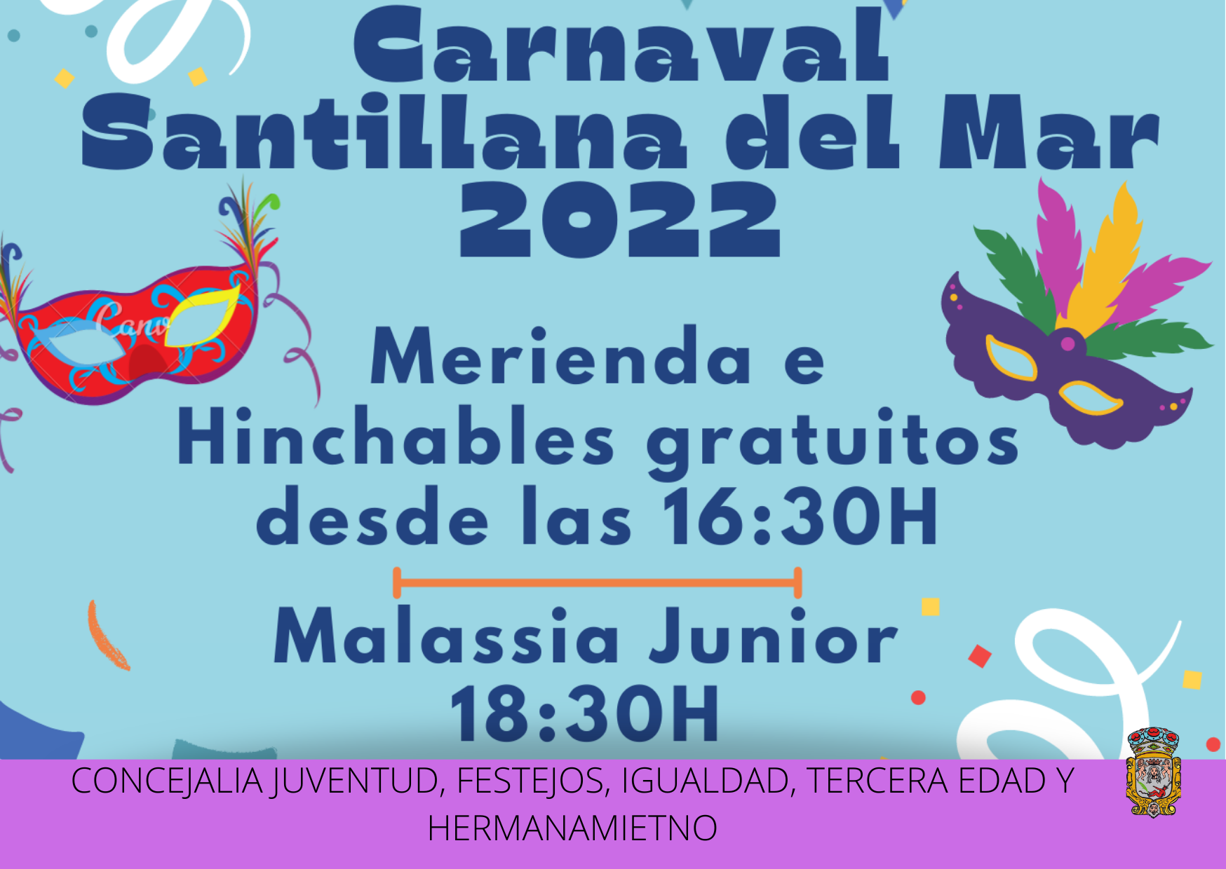Santillana del Mar celebra carnaval el 25 de febrero con una actuación de la orquesta Malassia Junior