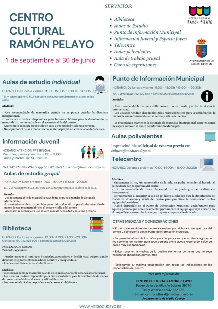 NUEVO HORARIO | Ayto. Medio Cudeyo