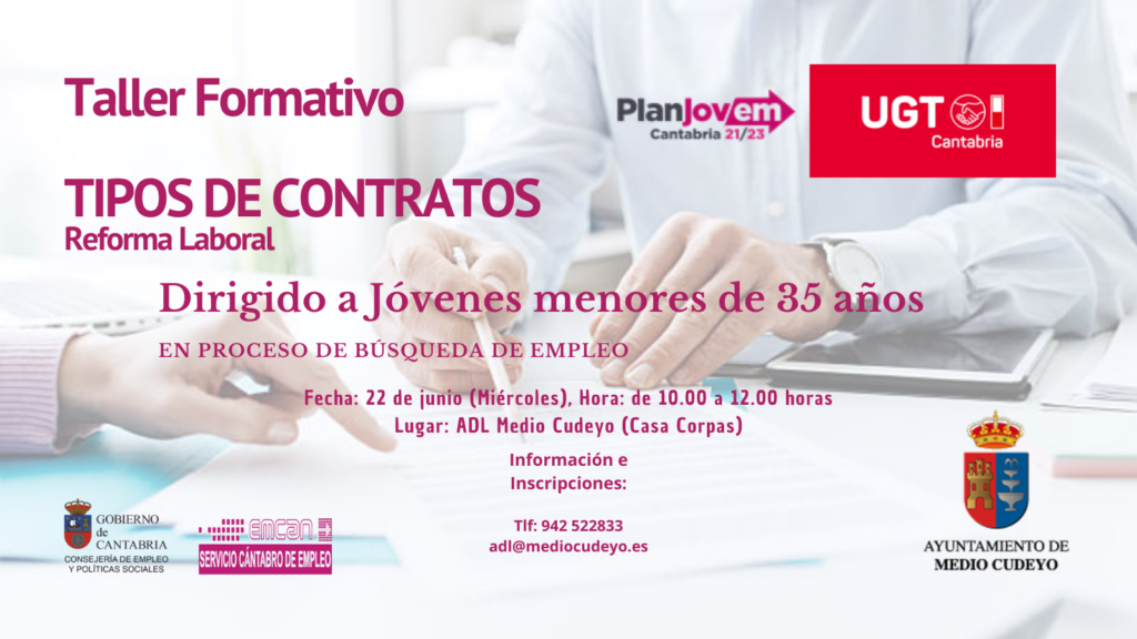 Taller sobre tipos de contratos