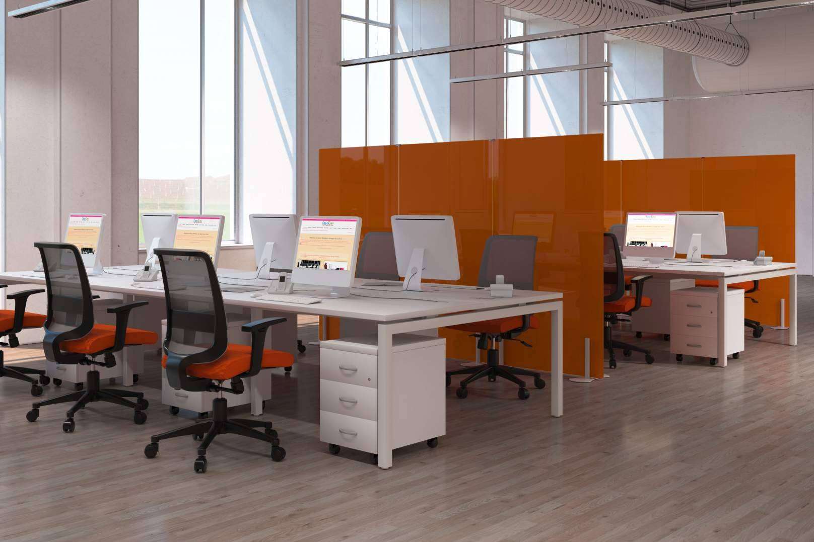 El biombo, un elemento imprescindible para la oficina, según OfficeDeco