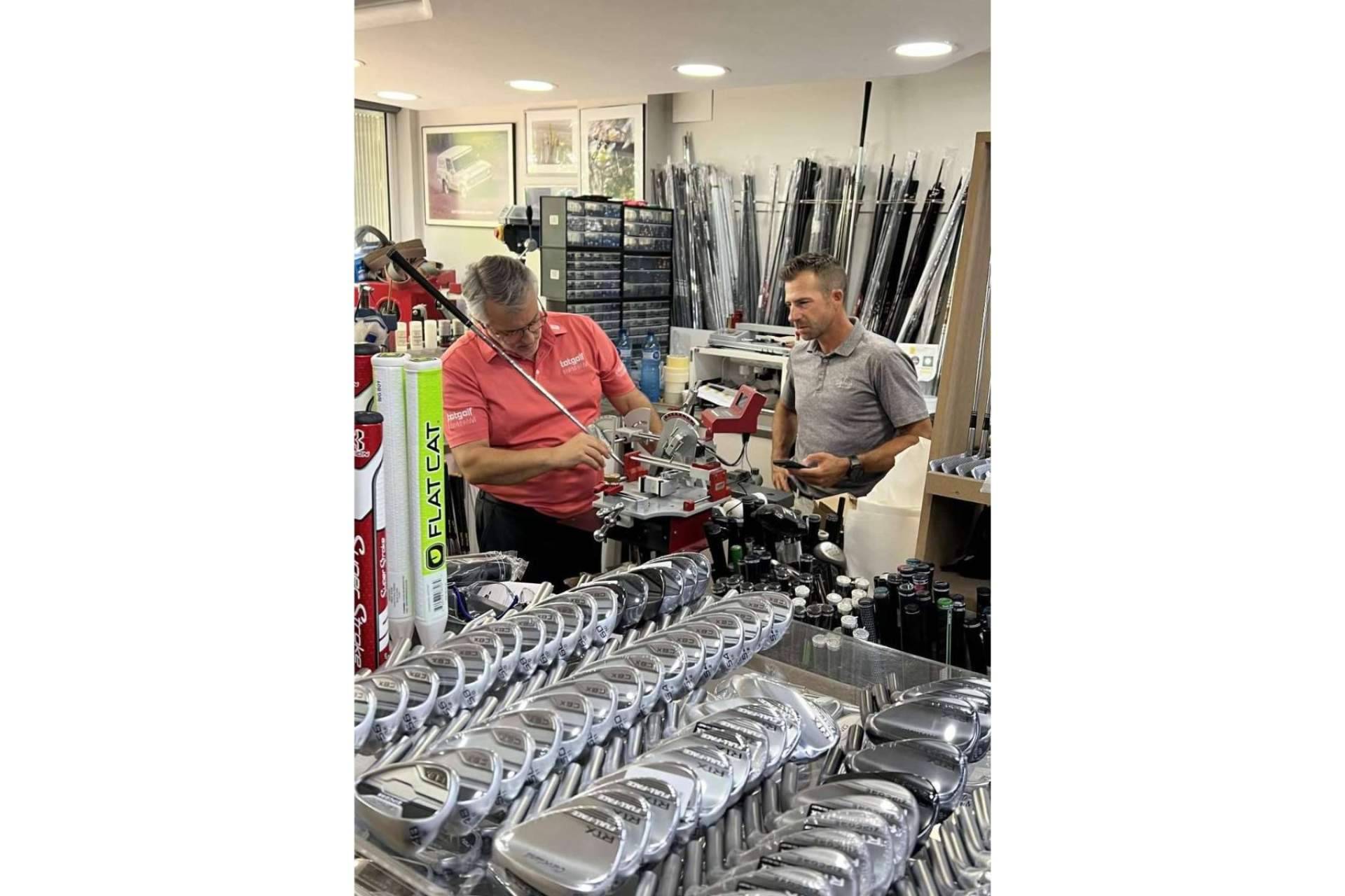 Fabricación de palos de golf a medida en Totgolf