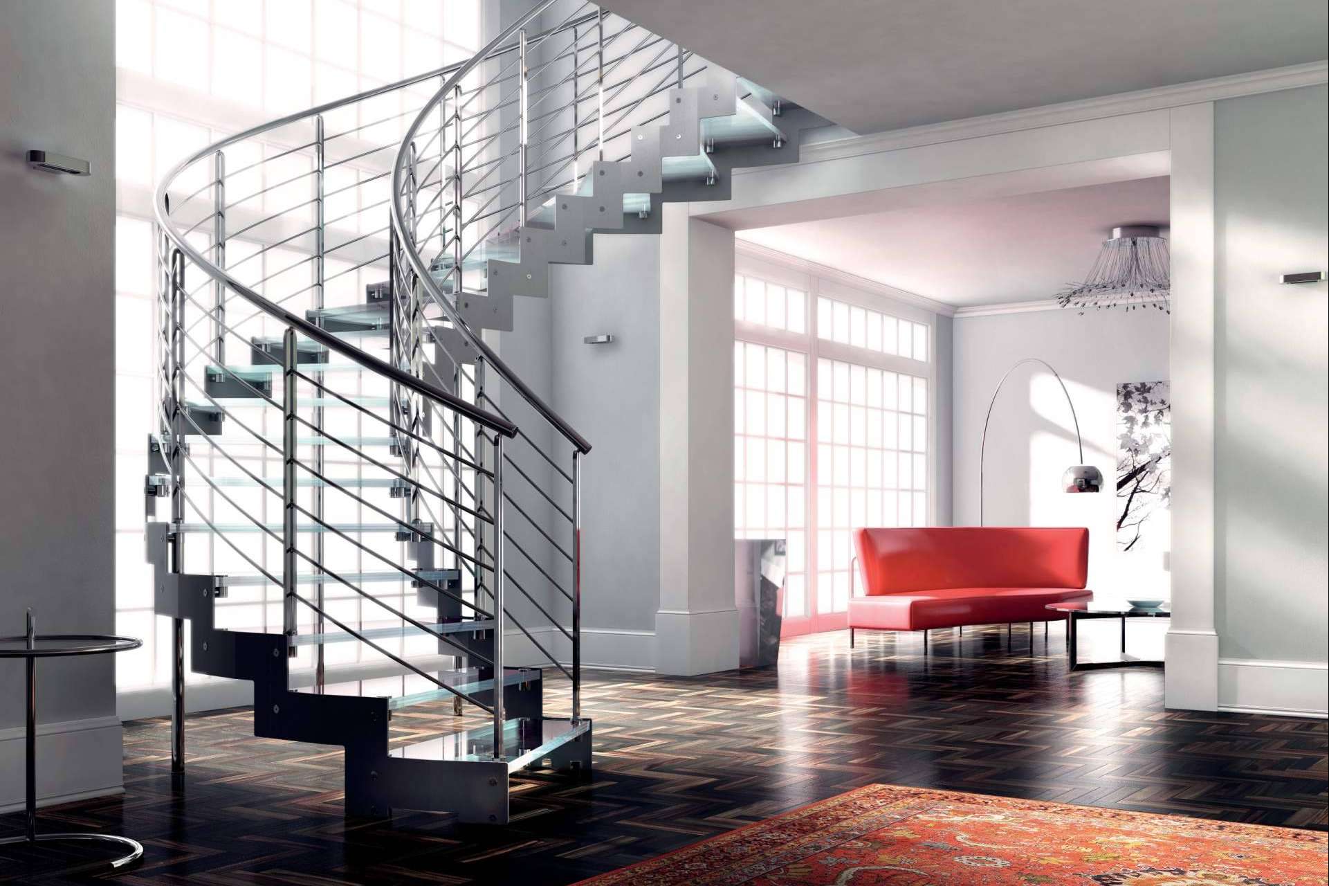 ¿Cuáles son las ventajas de las escaleras de cristal?