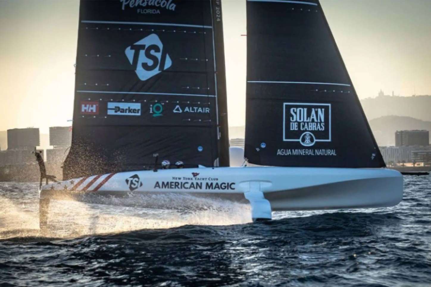 Un barco volador impulsado por IA competirá por la Copa América planeando a 96 km/h gracias a Altair