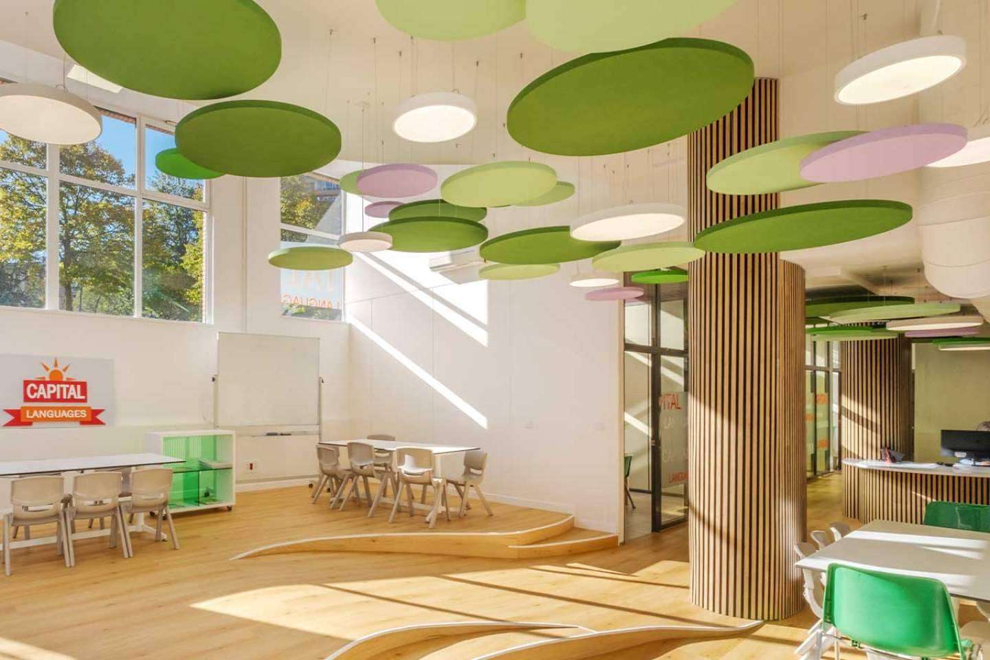 Innovación educativa con absorción acústica de la mano de Absotec