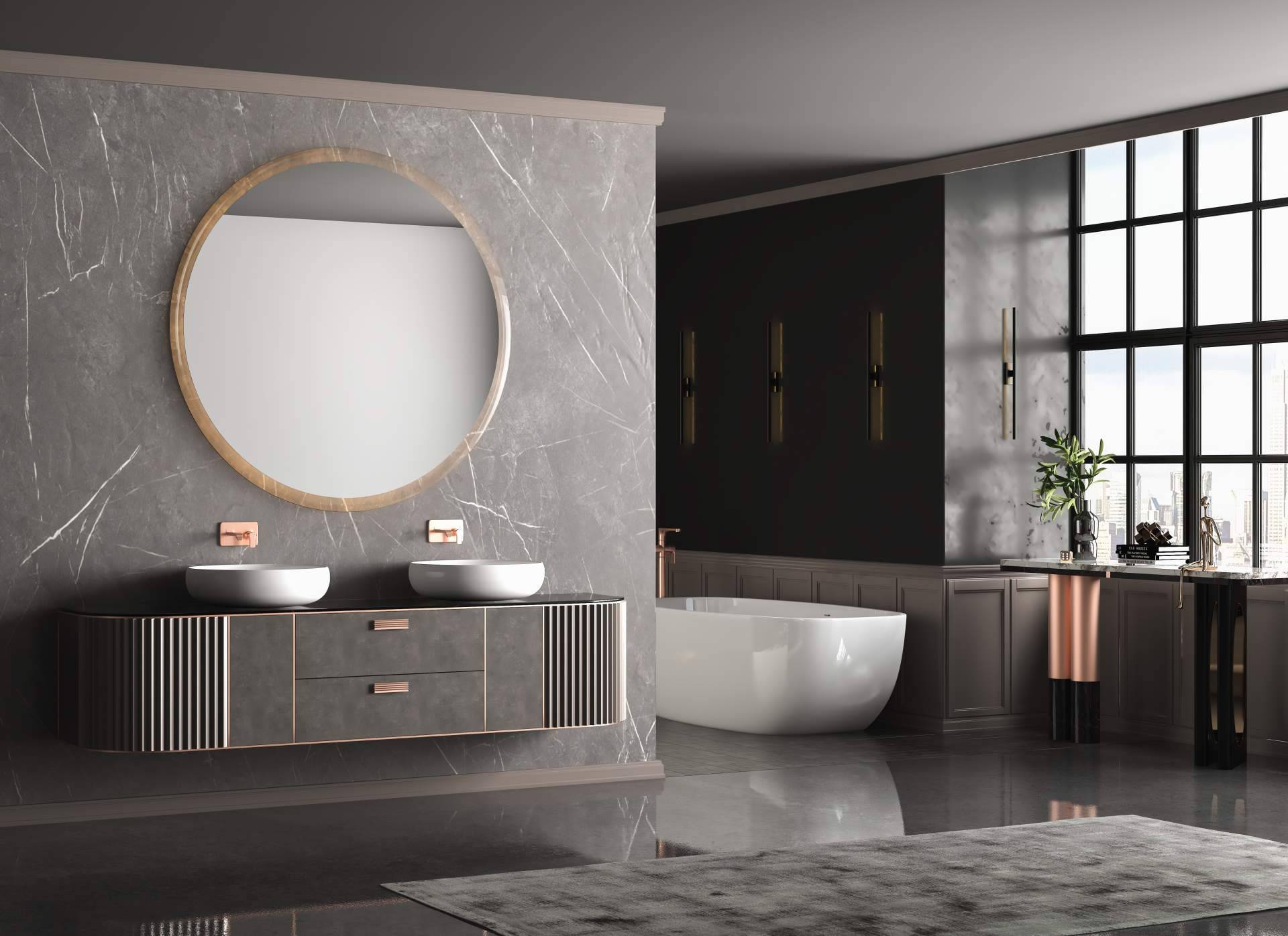 Diseño de baños modernos; Elegancia y funcionalidad en armonía