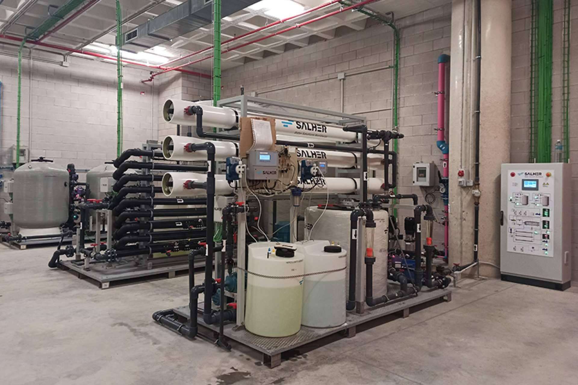 Salher sobresale con soluciones avanzadas para tratar el agua en ámbitos urbanos e industriales