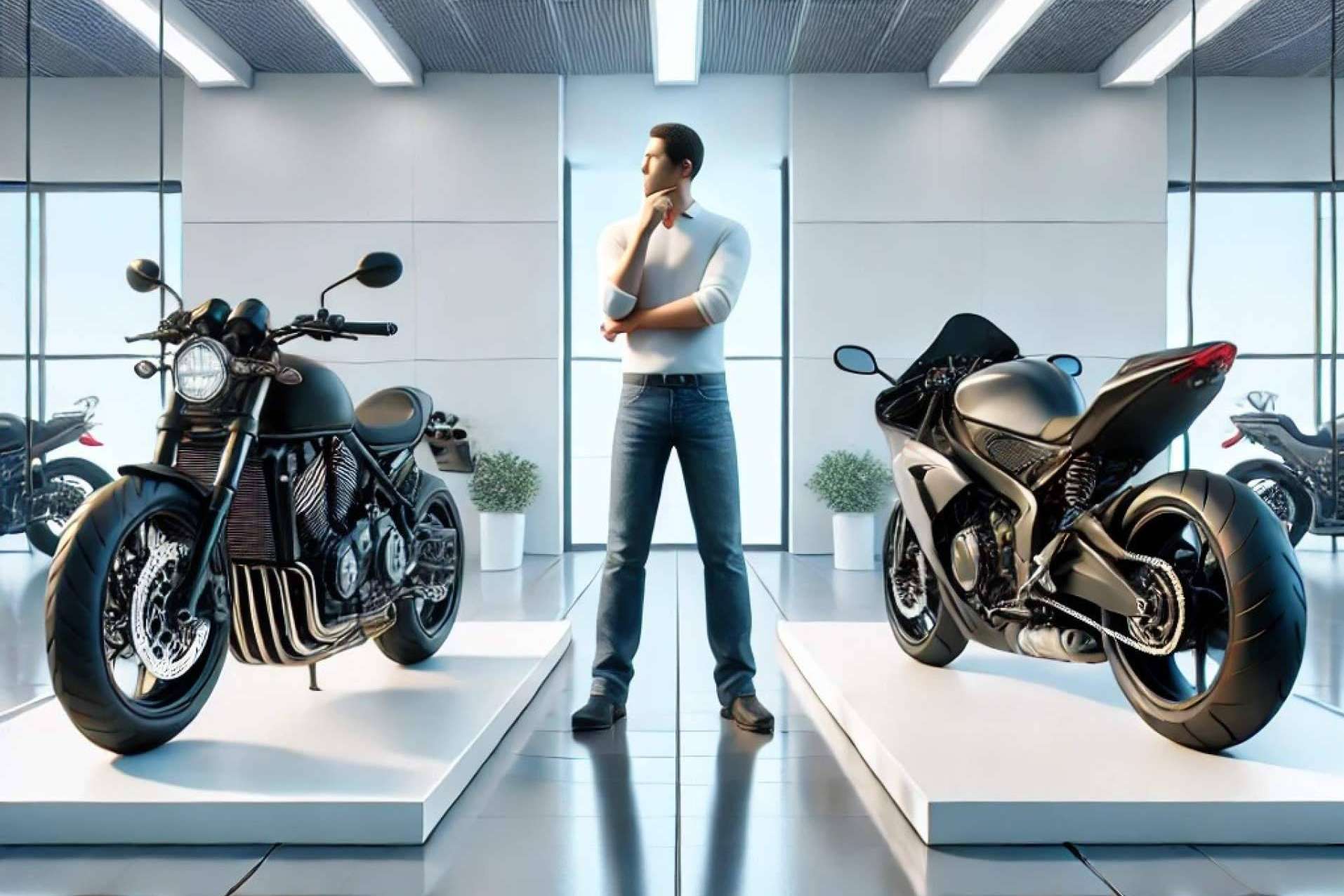 El cambio en la moto, ¿manual o automático?