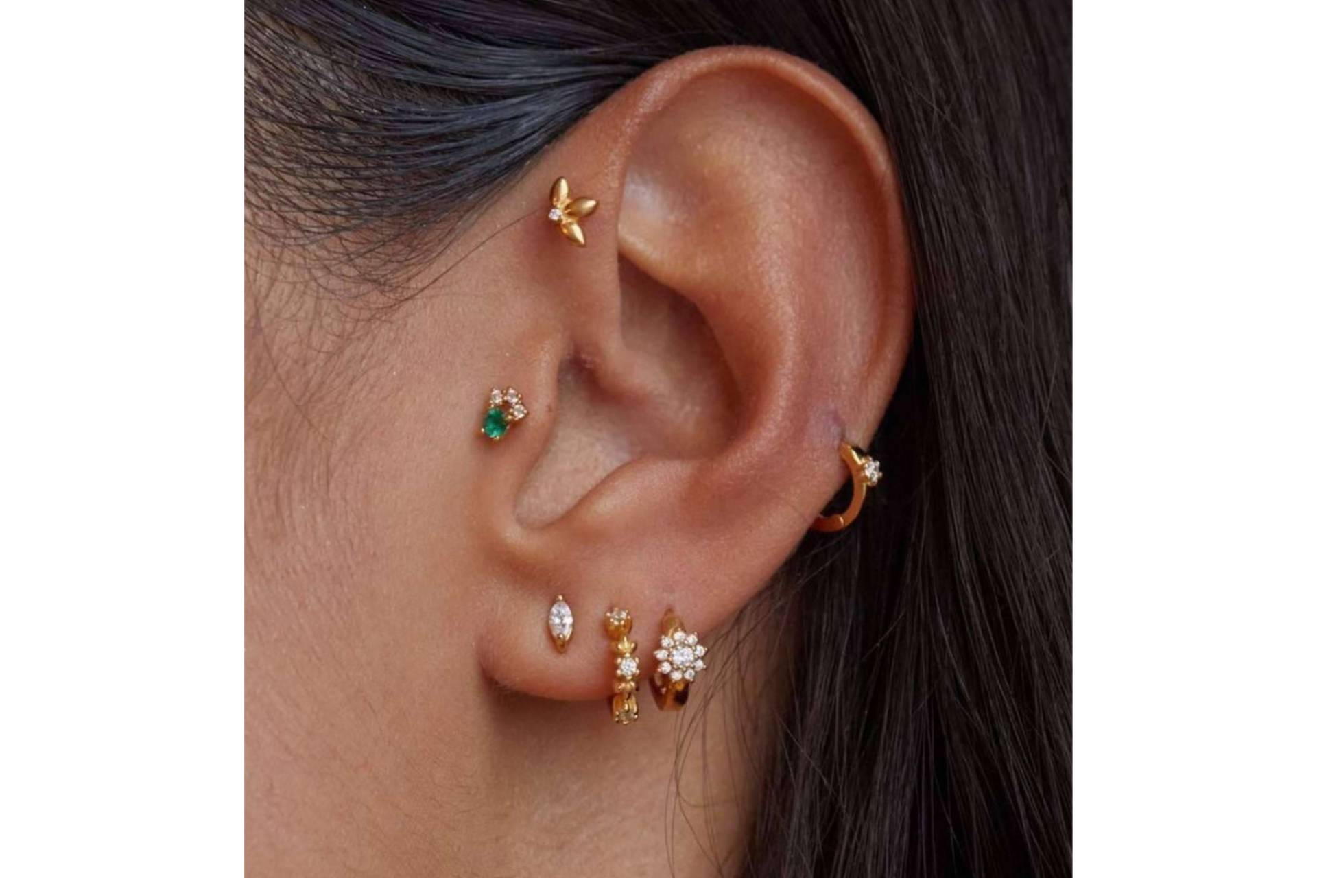 El arte del piercing y el diseño de orejas se fusionan en la propuesta de Ear Petal