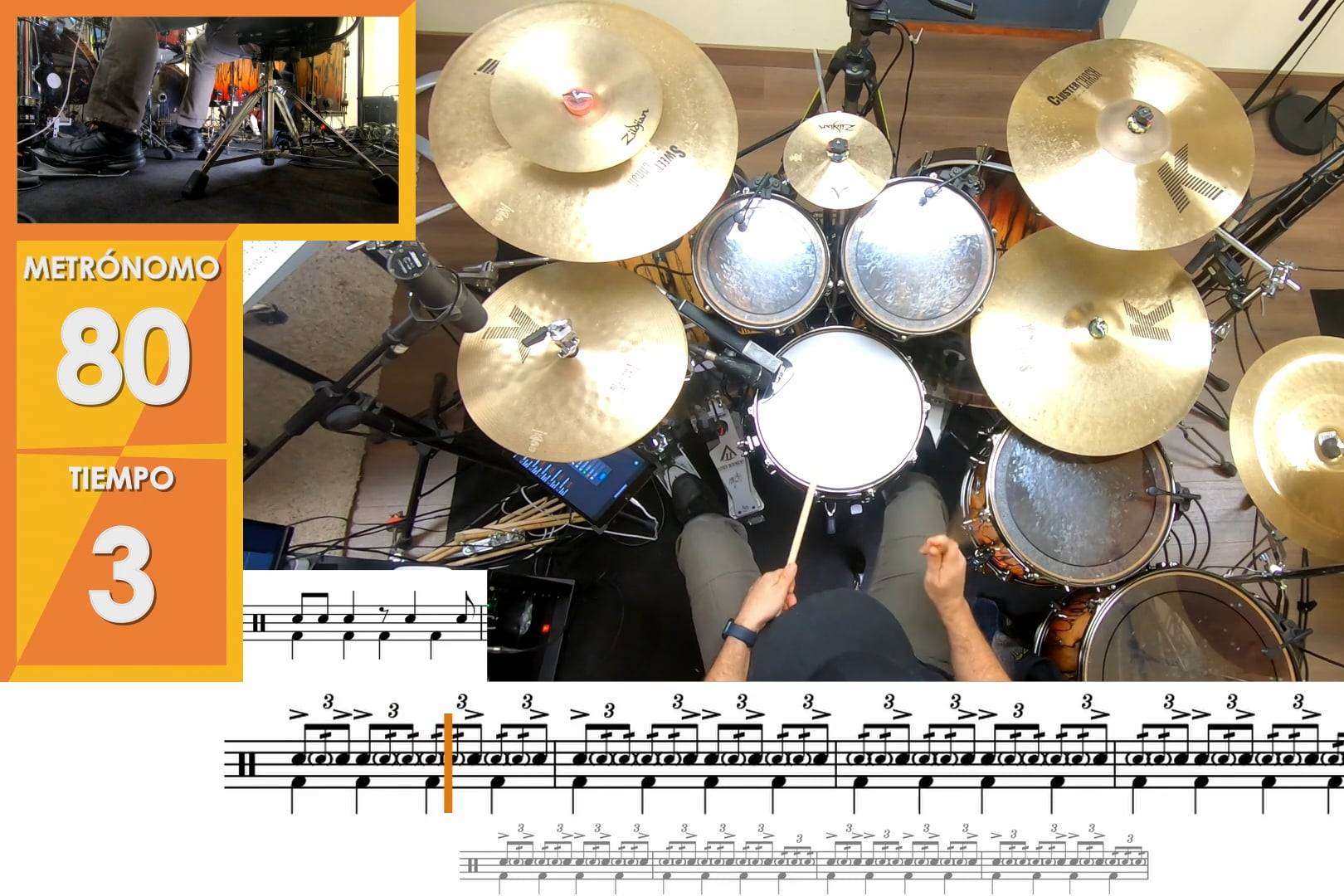 DrummerAPP publica el nuevo curso MEJORA TUS DOBLES de Alfred Berengena, disponible el 1 de abril.