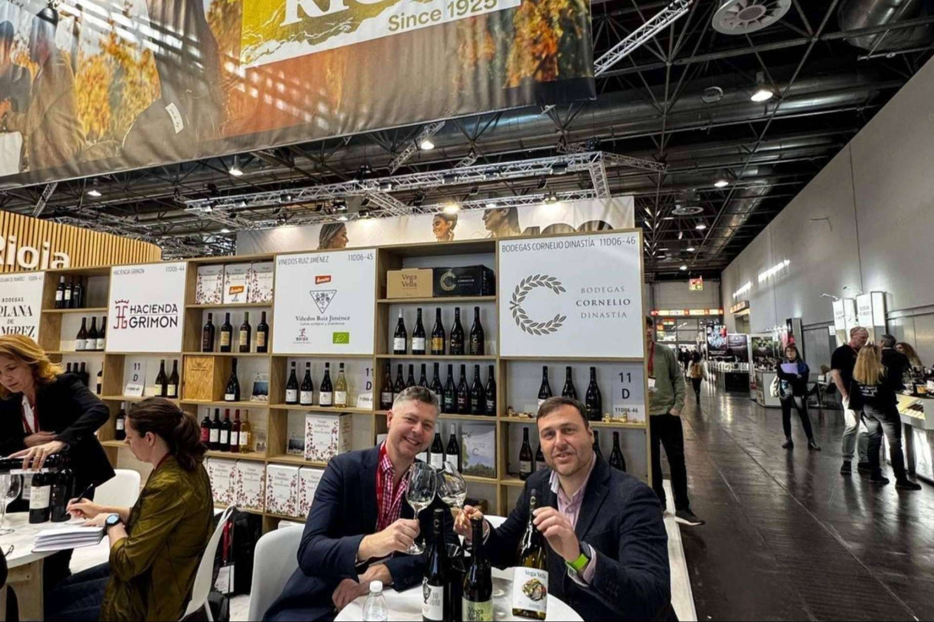 Rioja muestra sus vinos en ProWein con Bodegas Cornelio Dinastía