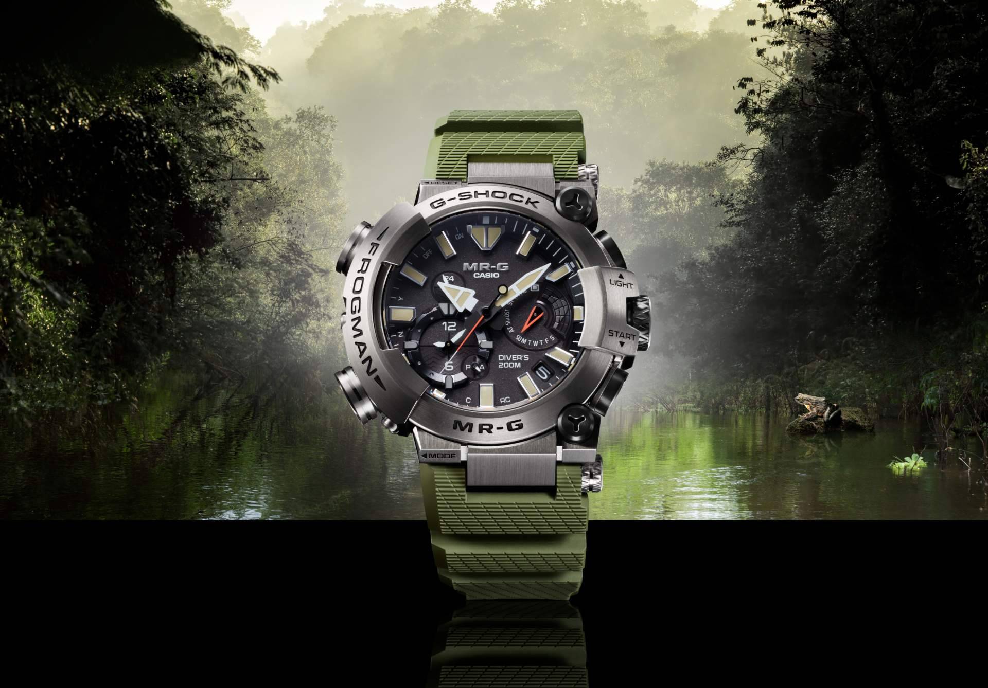 G-SHOCK lanza un MR-G inspirado en la rana más grande del mundo