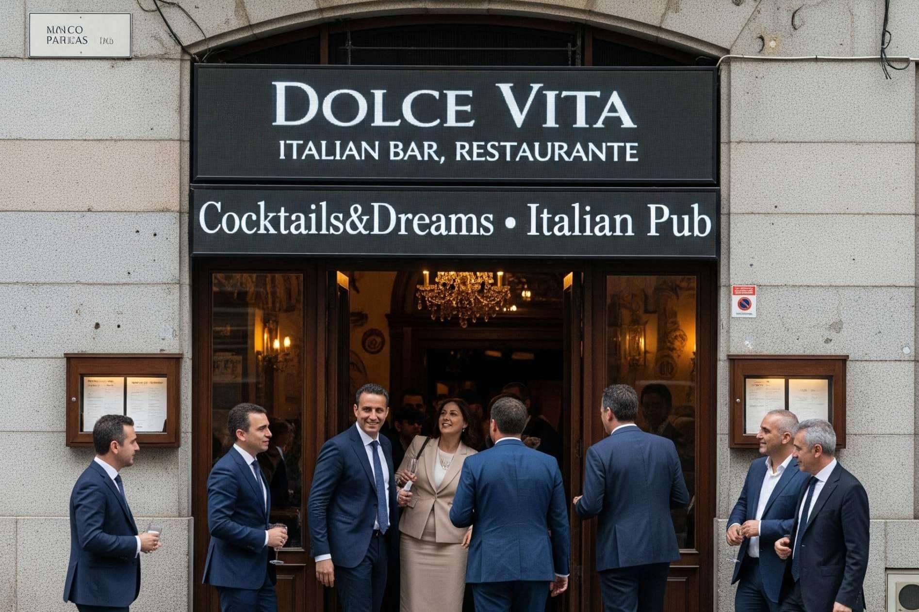 Dolce Vita italian bar-restaurant & Cocktails&Dreams italian pub-casual diner; La fórmula italiana que conquista el día y la noche