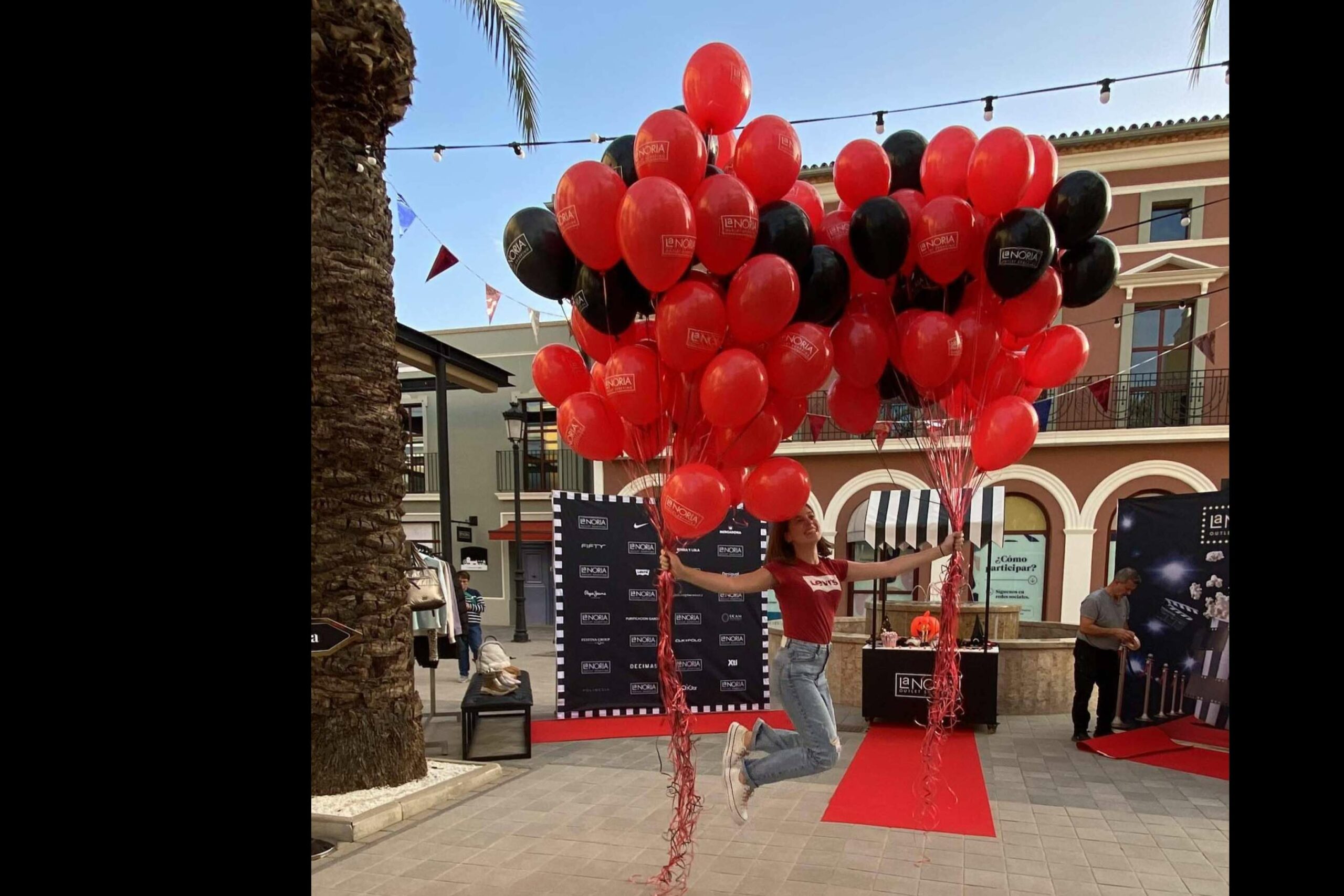 Decoración con globos para eventos corporativos, festivales y establecimientos