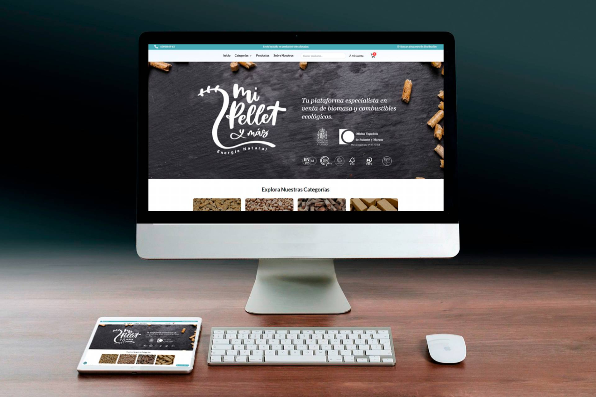 Mi Pellet y Más presenta su nueva web; más intuitiva, más completa y llena de sorpresas