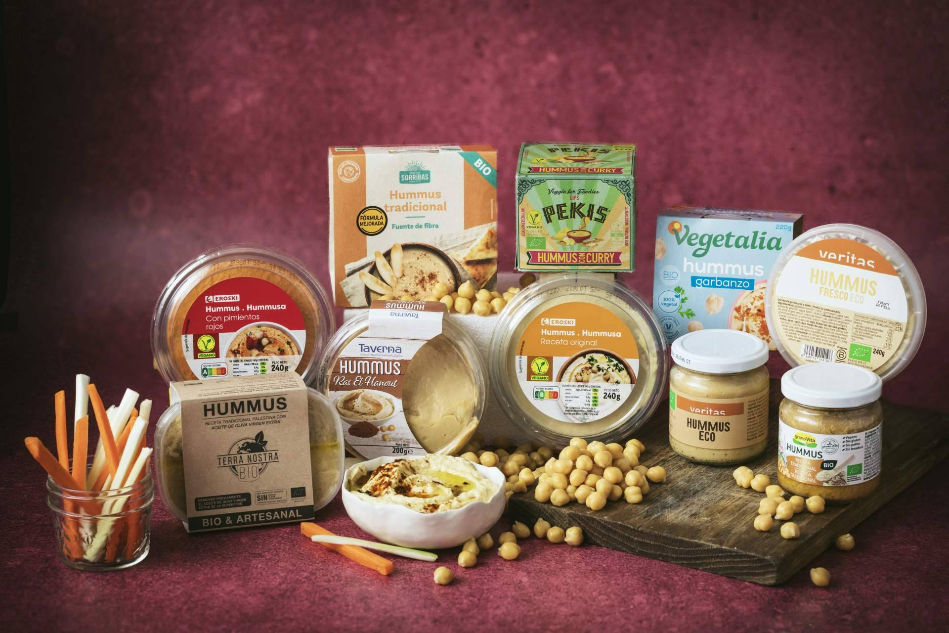 El humus se cuela en la dieta española, pero no todos son iguales