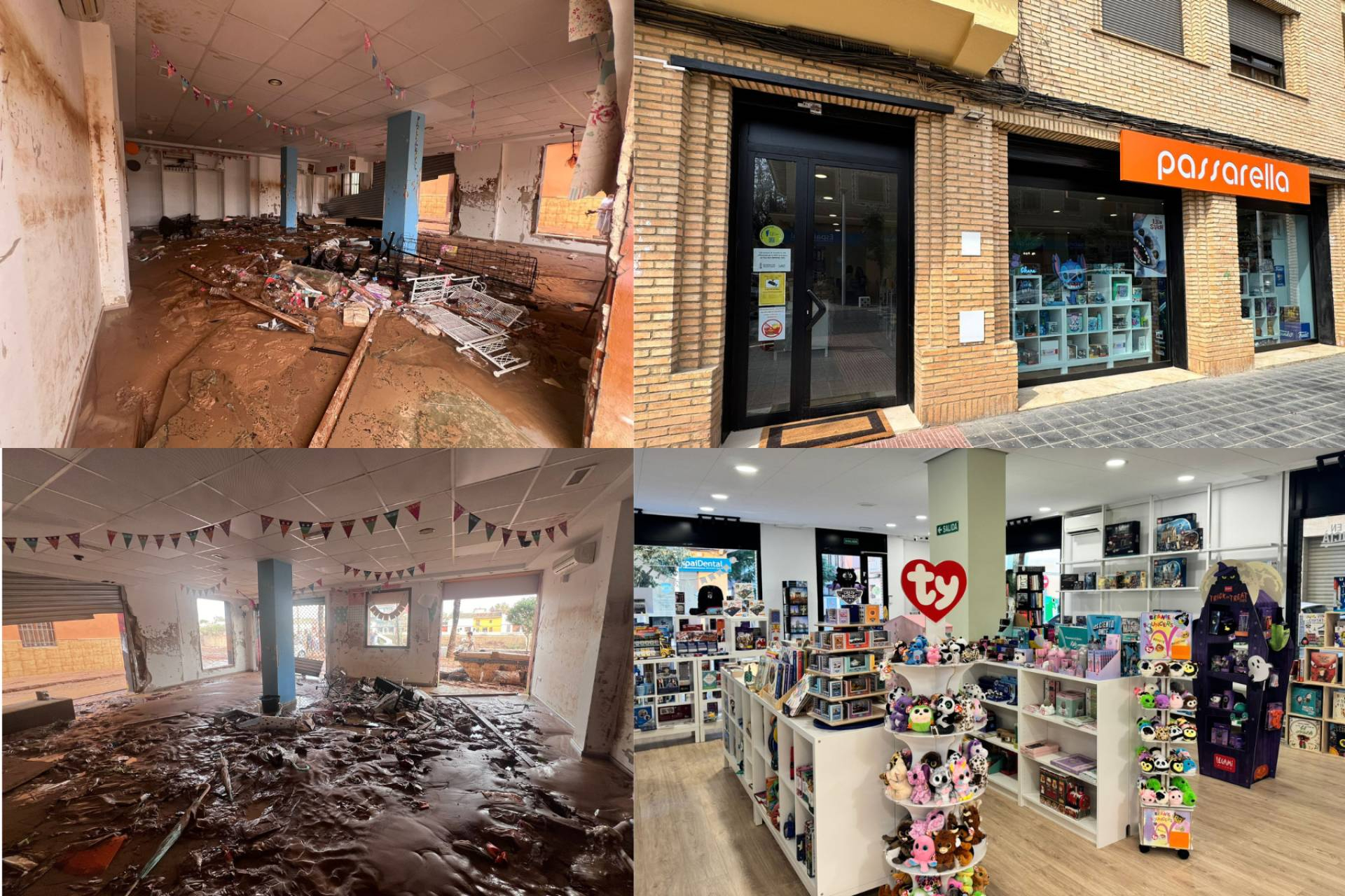 Passarella, un año después de la DANA; libros, regalos y envío a toda España