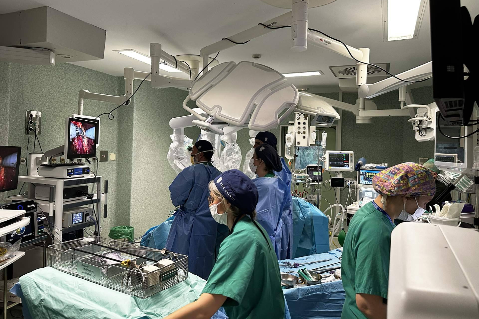 ROC Clinic y HM Hospitales realizan la primera telecirugía renal robótica entre Alemania y España
