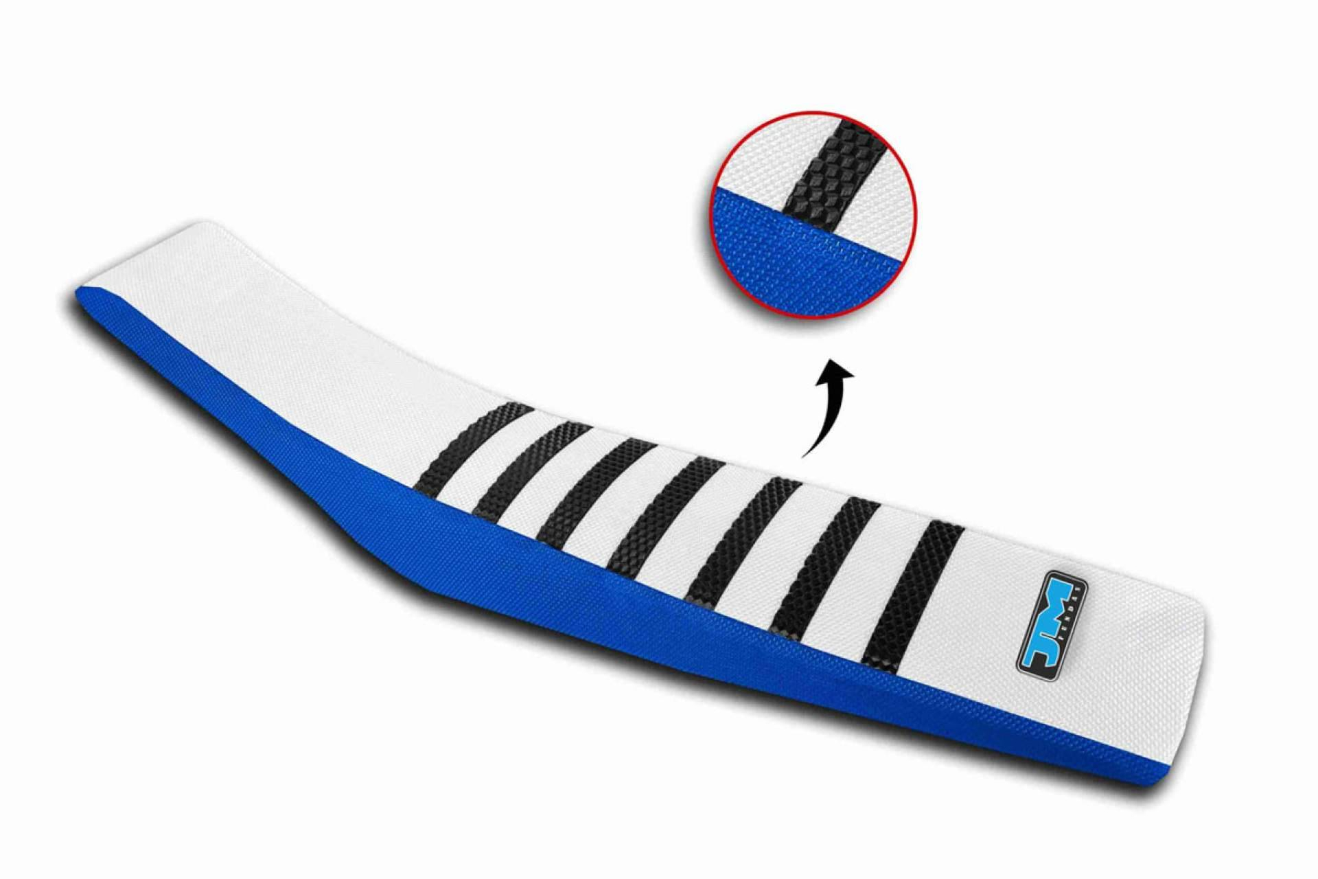 JM-FUNDAS sustituye el gel por espumados confortables en asientos de moto con acabados artesanales