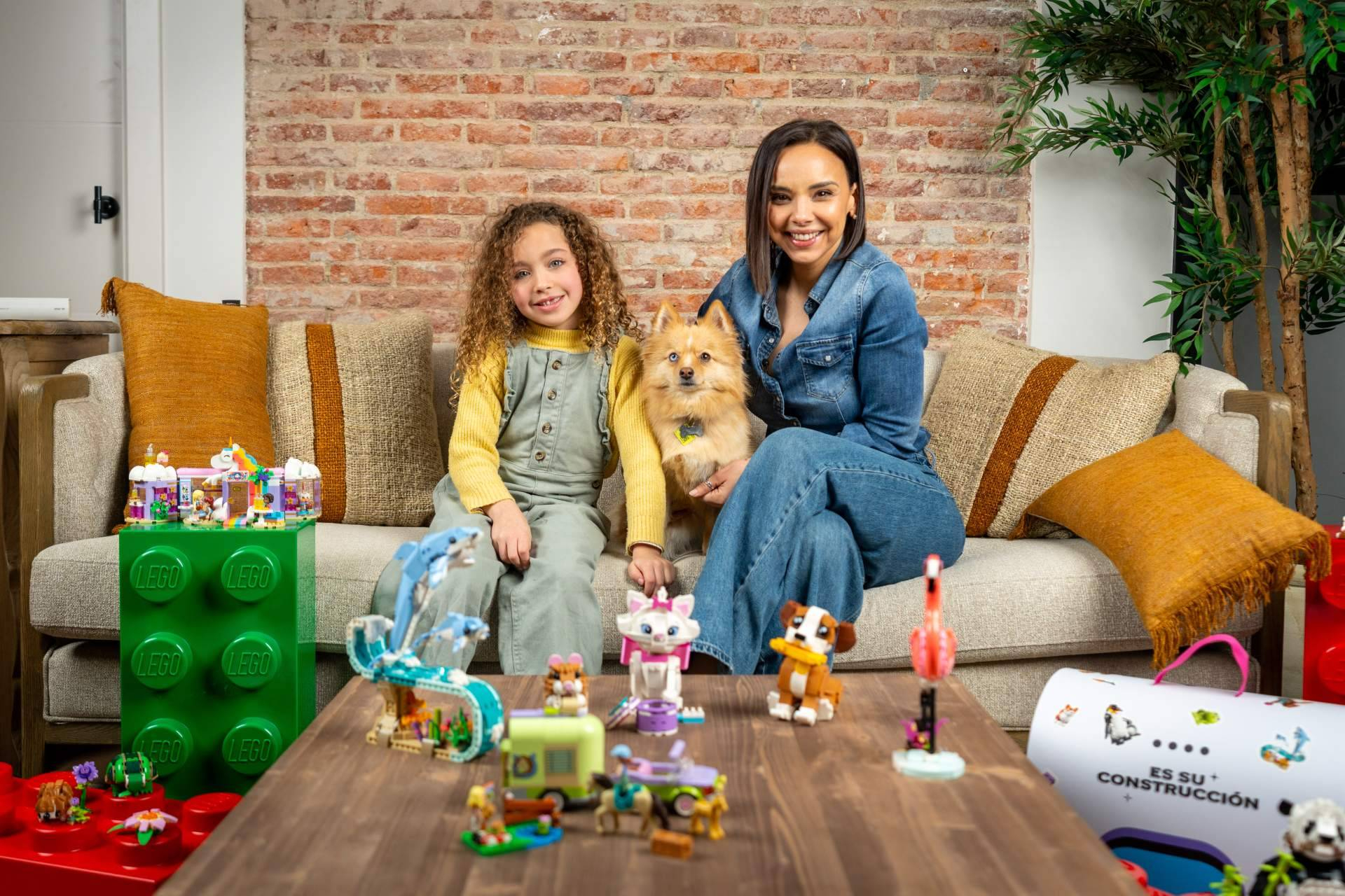 El vínculo con los animales impulsa la creatividad y la autoconfianza de las niñas, según el Grupo LEGO
