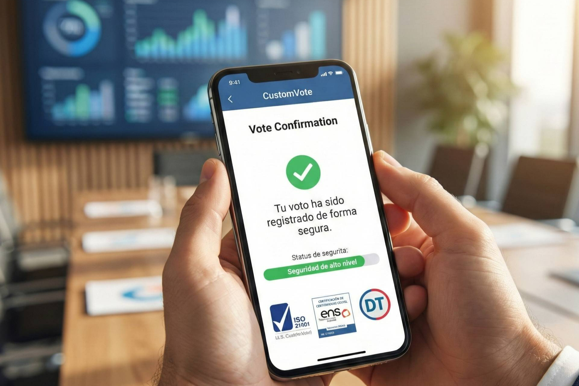 CustomVote refuerza la toma de decisiones con una plataforma de votación electrónica segura para eventos y asambleas
