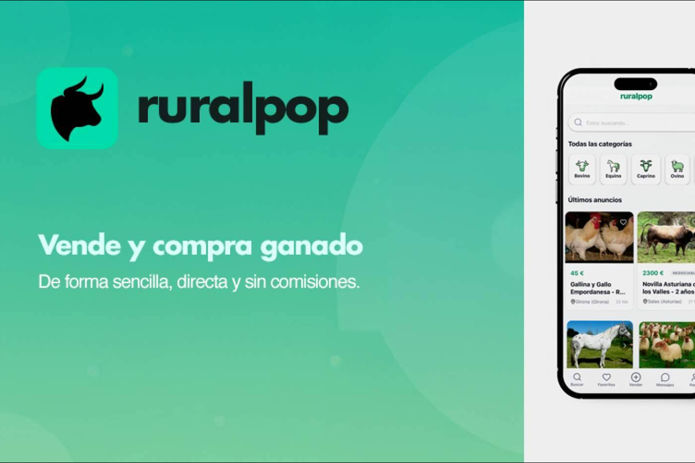 El cierre de Vacapop impulsa a Ruralpop como líder rural online