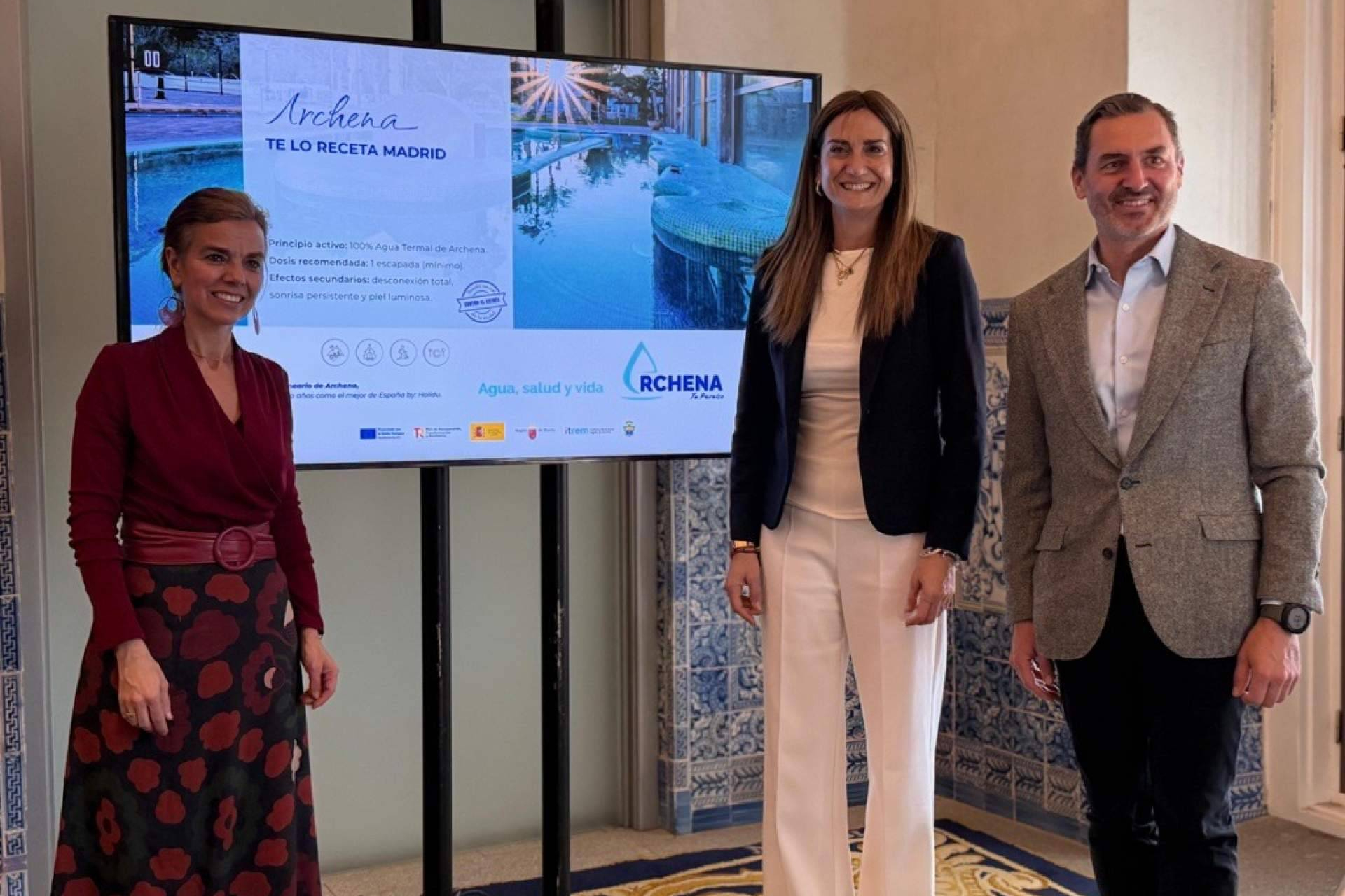Archena promociona su oferta turística en Madrid con la campaña 'Archena, te lo receta Madrid'