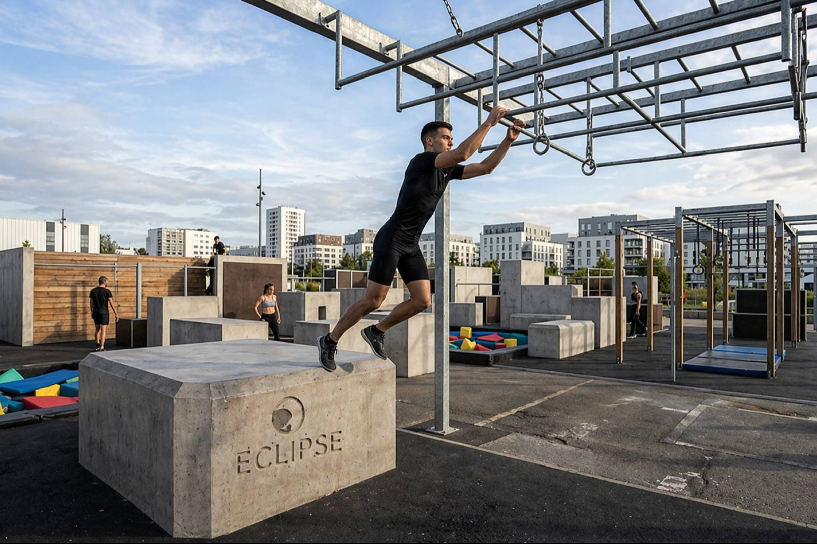 El parkour francés se transforma bajo la influencia del entrenamiento de obstáculos