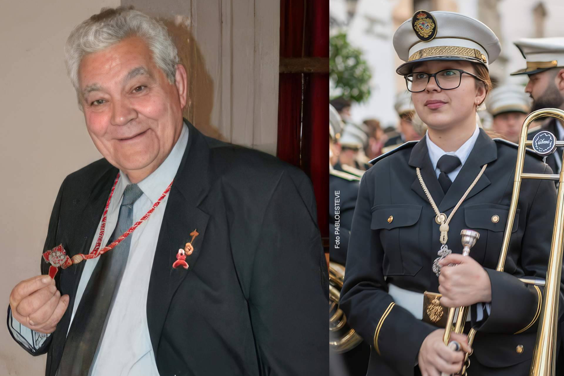 De abuelo a nieta; la historia que refleja el relevo generacional en la Semana Santa