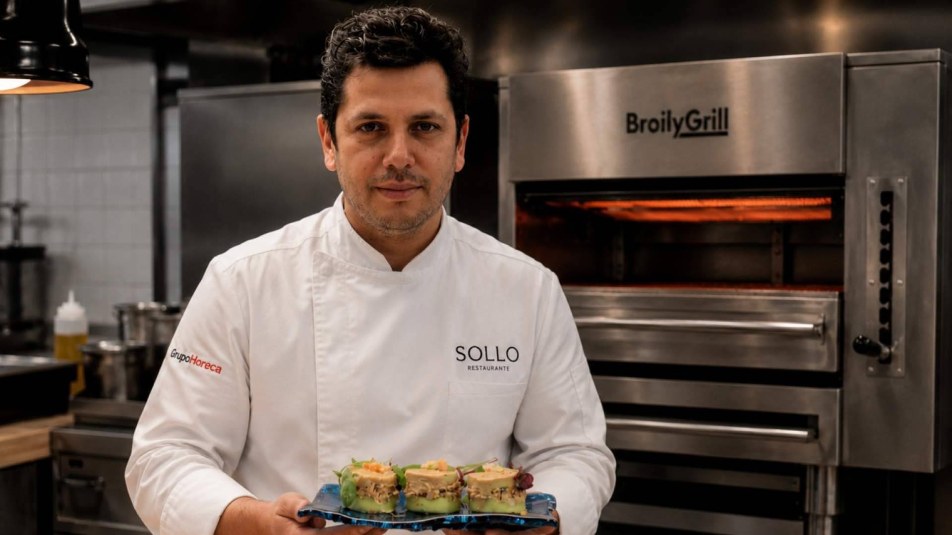 Diego Gallegos, chef del caviar, apuesta por nuevas tecnologías junto a GrupoHoreca y BroilyGrill