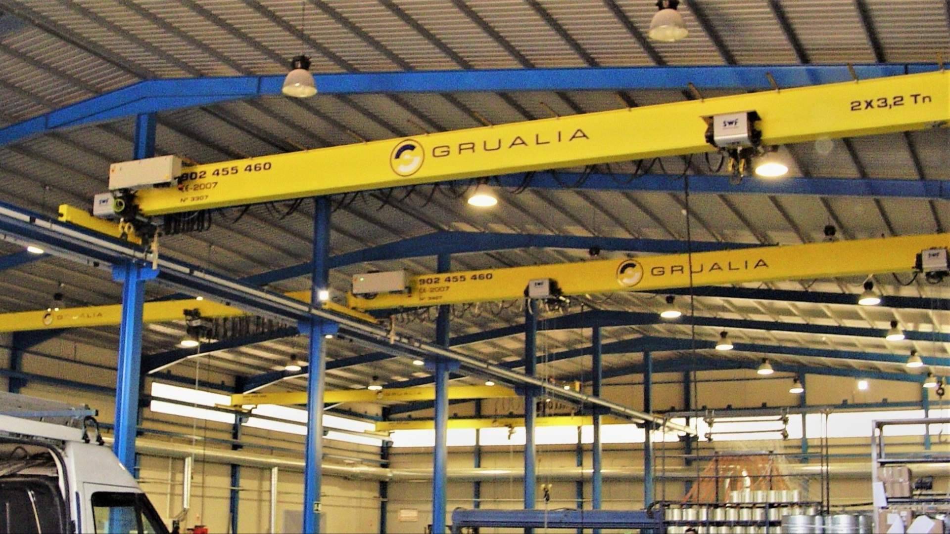 Grualia, el fabricante español de puentes grúa que compite con los gigantes del sector
