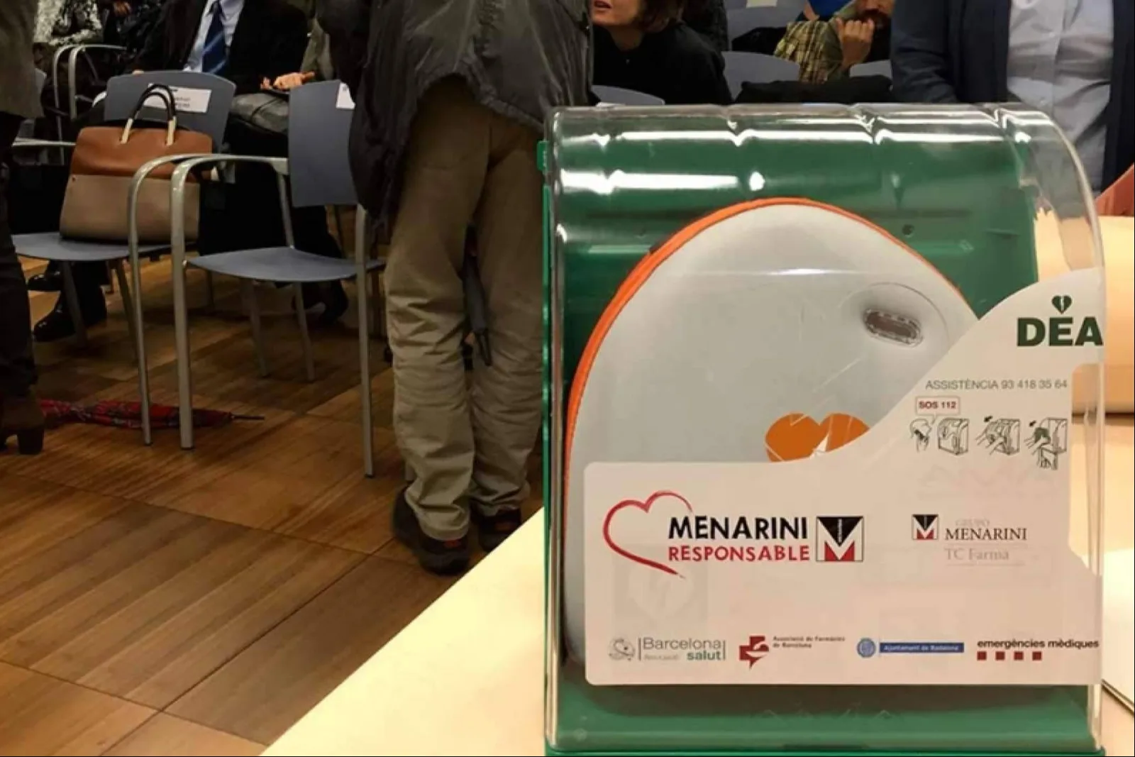Fundació Barcelona Salut y Menarini renuevan el proyecto de cardioprotección que ha permitido salvar cuatro vidas en Badalona