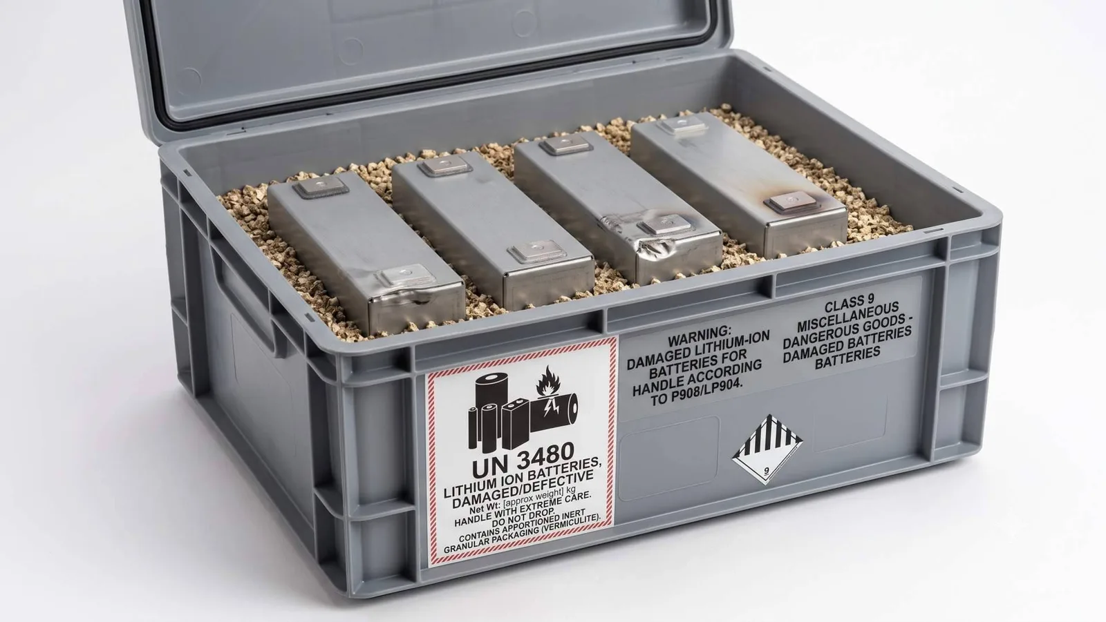 Control De Derrames pone el foco en la vermiculita como material de protección para baterías de litio